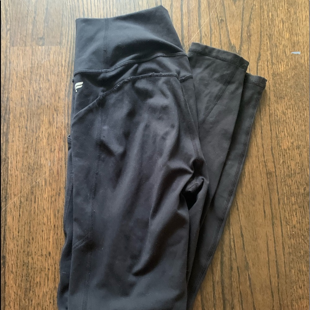 Women's black leggings